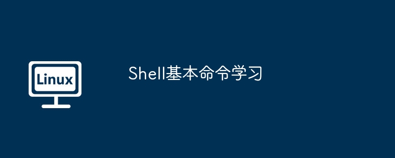 shell基本命令学习